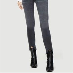 Le skinny de Jeanne crop-Tull grey